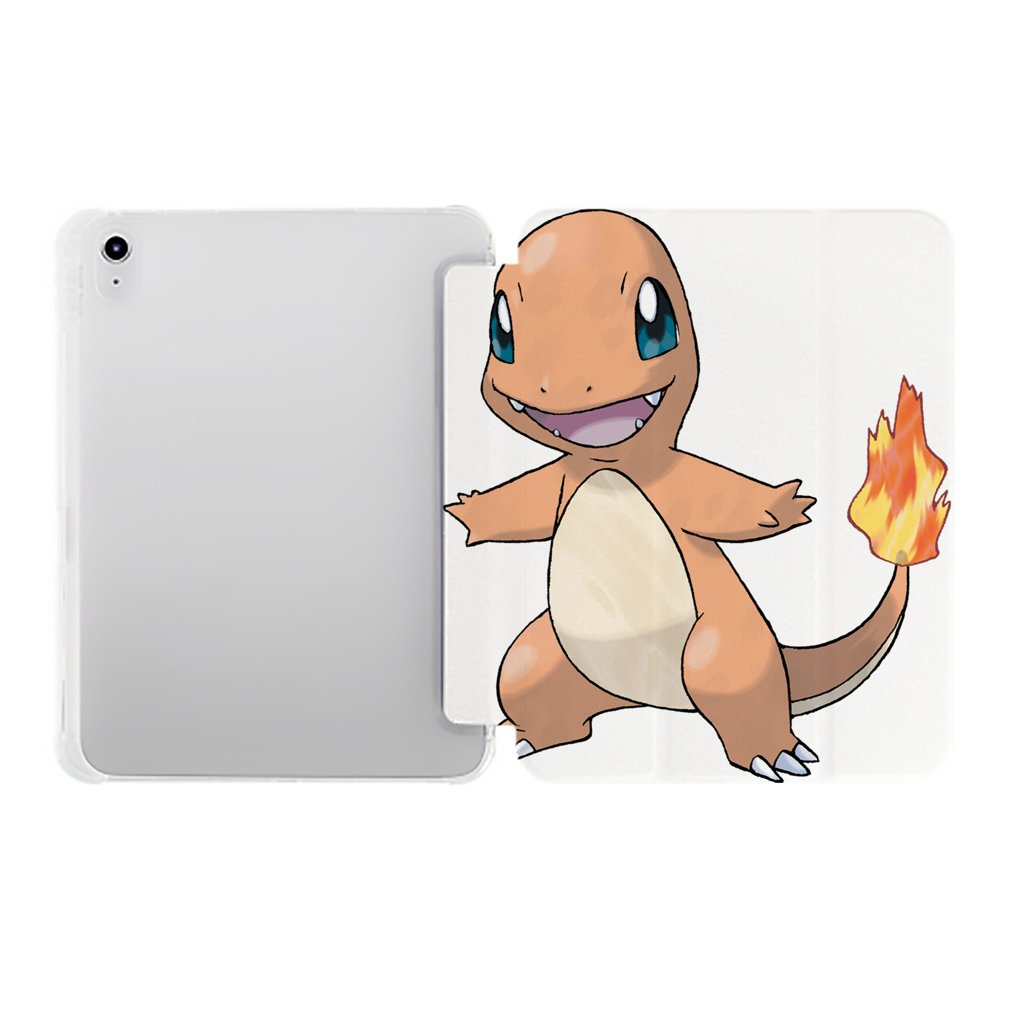 （画像用） ポケットモンスター Pokémon IPad ケース ペン収納付き 三つ折りスタンド PUレザー×シリコン 対応機種9.5/10.5/10.9インチ